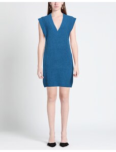 Vestito Donna ORANDESIGNE Tubino Corto - Poliestere, Aderente, Scollo A V, Manica Corta