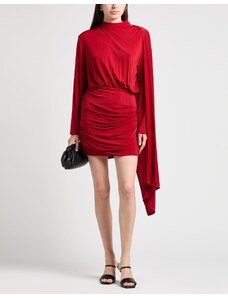 Abito Donna Sexy Manica Lunga Trasparente - Collo A Farfalla, Cinghie Spaghetti, Corto Per Feste - Foto 13