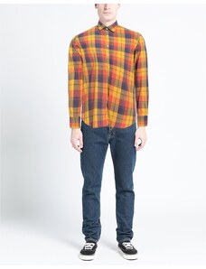 Knowledge Cotton Apparel Camicia in cotone organico blu navy a