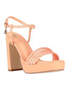Sandali bassi Firenze eleganti con zeppa platform in rafia