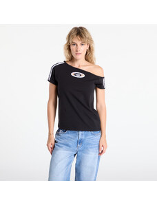 Maglietta adidas Originals Campus 2000 Off Shoulder T-Shirt Black S