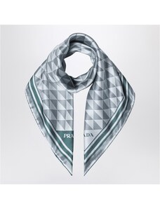 Foulard In Seta Bandeau Donna Made In Italy - Sciarpina Per Collo, Polso E Borse - 100x6cm - Foto 8