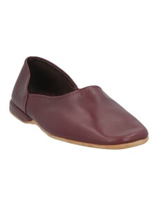 Ciabatte Uomo Bocciolo 613 In Vera Pelle, Incrociate, Made In Italy, Marrone, Taglia 39