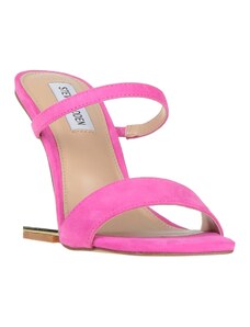 Steve Madden Sandalo Hadyn Donna, Pelle Blu, 36-37 EU