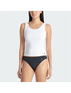 Canotta spalla larga donna in filo di scozia scollo v con macramè e forma seno vajolet 5068 Vajolet | Quattro Stagioni Shop
