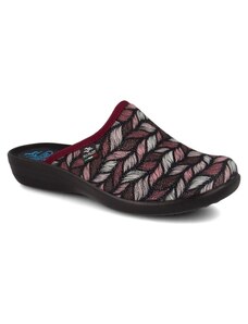 Isotoner Pantofole Donna Con Tacco 4 Cm - Suola Ergonomica Con Memory Foam - Lavabili - Colore Grigio, Taglia 38 EU