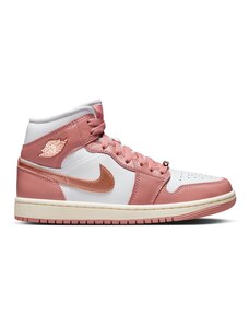 Air Jordan 1 Mid SE "Red Stardust" Wmns - Donne - Scarpe Jordan - Rosso - FB9892-670
