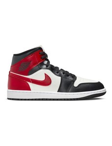 Air Jordan 1 Mid "Sail Gym Red" Wmns - Donne - Scarpe Jordan - Blanc - BQ6472-160