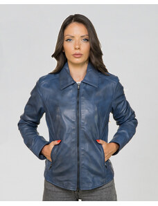 Evoga Giubbotto giacca donna ecopelle giubbino giacchetto casual