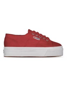 SUPERGA 2433 Workwear - Sneakers Unisex High-Top In Cotone Twill, Colore Nero, Autunno Inverno