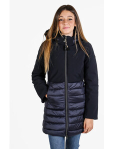 Mont Rose Piumino Donna Con Cerniera Giacconi e Giubbotti Blu