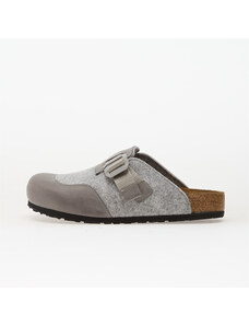 Birkenstock Boston Nova Felt Leather/ Textile/ Felt Stone Coin