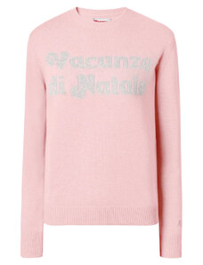 Maglione Natalizio Donna A Jacquard - Morbido, Caldo, Con Motivo A Fiocchi Di Neve, Perfetto Per L'inverno