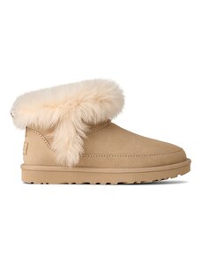 UGG stivali da neve in camoscio Classic Ultra Mini Chalet