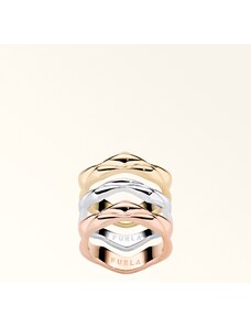 Furla Mionido Anello Color Oro Oro Metallo Donna