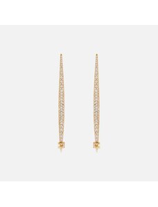 Orecchini Guess MONETE JUBE02206JWYGT-U, Modello Moneta, Colore Oro/argento, Donna