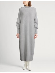 KGLHTYU Abito maglione caldo a maglia lunga, abito a maglia midi