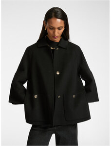 Manteau Femme EM By Elena Mirò - Gris/noir/crème - 45% Laine, 42% Acrylique - Italie - Neuf Avec étiquettes
