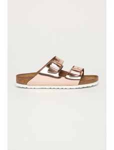 Birkenstock infradito in pelle Arizona SFB donna colore rosa 952093