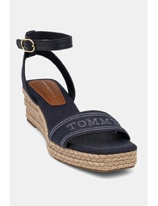 Tommy Hilfiger sandali TOMMY HILFIGER ESPAD MID WEDGE