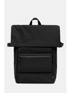 Tommy Hilfiger zaino in pelle uomo colore nero AM0AM13072