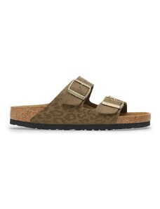 Birkenstock ciabatte slide Arizona donna colore verde 1030586