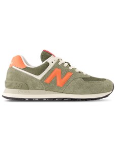 New Balance 574 Uomo - Sneakers Verde - Taglia 41.5 - Pelle