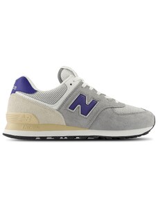New Balance 574 Uomo - Sneakers Grigio - Taglia 41.5 - Pelle