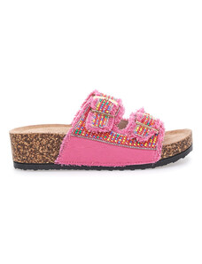 Dame Rose Ciabatte Donna Con Tacco e Foulard Nero Taglia 36