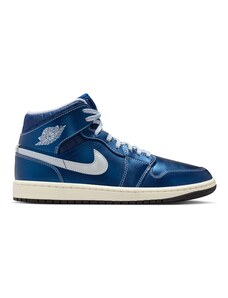 Air Jordan 1 Mid SE "Metallic Blue Quilted" Wmns - Donne - Scarpe Jordan - Blu - IM5128-001