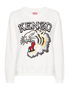Felpa Kenzo Tiger rosa con tigre Donna