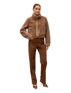Cappotto Lungo In Pelliccia Sintetica KHY Di Kylie Jenner – Taglia S/M, Marrone, Inverno