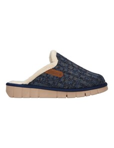 PANTOFOLA DA DONNA IN TESSUTO Blu - Fly Flot Inverno - Pantofole