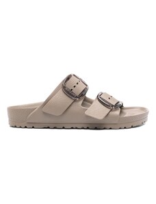 Birkenstock Stivali bordeaux con logo