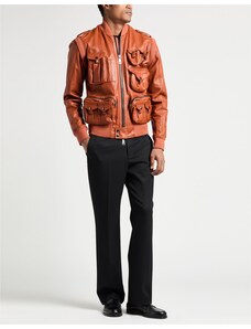 Guardiani Della Galassia Vol. 2 Star-Lord Chris Pratt Giacca In Vera Pelle Marrone E Finta Pelle - Giacca In Pelle Invecchiata - Giacche In Pelle Da Motociclista, Pantaloni Finti, L - Foto 8