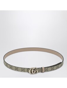 Cintura Bally In Pelle Nero/Grigio, Fibbia Regolabile, Made In Italy, Taglia 44, Confezione Regalo - Foto 2
