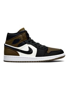 Air Jordan 1 Mid SE "Olive Toe" Wmns - Donne - Scarpe Jordan - Verde - DV0427-301