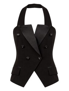 Grembiule a gilet donna con disegno scozzese - Bini | Abbigliamento da lavoro personalizzato e DPI