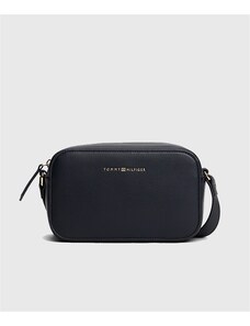 Tommy Hilfiger Camera bag a tracolla con logo in metallo Blue Donna