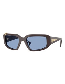 Vogue Eyewear VO5575sb Occhiali Da Sole Donna A Farfalla - Montatura Oversize Nera Con Lenti Sfumate, Protezione UV 100%