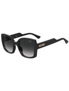 Occhiali Da Sole Moschino MOS006/S Black/Dark Grey 52/18/140 - Donna - Garantiti 2 Anni