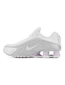 Nike Shox R4 White Metallic Platinum Barely Grape (W)