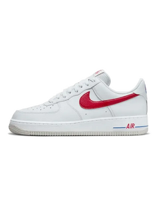 Nike Air Force 1 Basso Bianco Rosso Blu