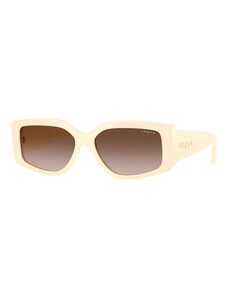 Topgrowth Occhiali Da Sole Moda Unisex – Montatura Metallica Bianca, Design Irregolare - 2