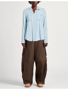 Blusa DKNY Con Paillettes, Girocollo E Manica Corta - Taglia M, Marrone