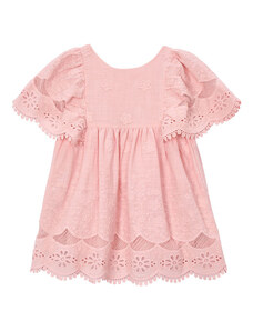 IMEKIS Vestito Da Principessa Per Bambina 1-3 Anni – Maniche Lunghe, Tulle Lucido E Fascia – Compleanno E Battesimo - 2