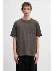 Maison Kitsuné Poetic Script t-shirt in cotone da uomo