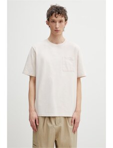 Maison Kitsuné Poetic Script T-shirt in cotone da uomo