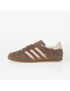 adidas gazelle silver green womens ADIDAS ORIGINALS Women's Gazelle Sneakers in Brown and Pink main image 1