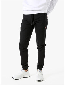 PANTALONI DELLA TUTA Uomo con Polsini Cotone Garzato Blu Nero M L XL XXL XXXL EUR 27,99 - IT
